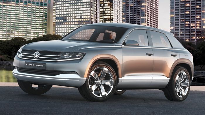 Το Tiguan Coupe θα αντλήσει έμπνευση από το εικονιζόμενο πρωτότυπο Cross Coupe και θα διαθέτει ένα περισσότερο σπορ ύφος.